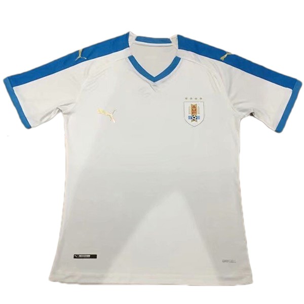 Camiseta Uruguay Segunda equipo 2019 Blanco